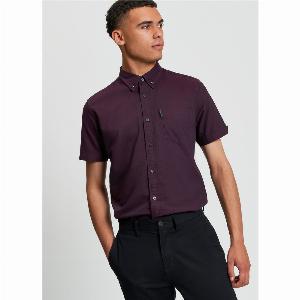 Short Sleeve Signature Oxford Shirt XS