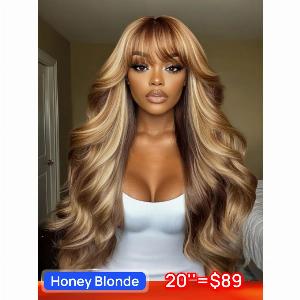 Get 10 Off Nadula Flash Sale on Honey Blonde Body Wave Lace Wig