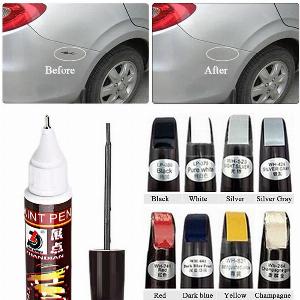Professional Car Paint Nontoxic Permanent Water Resistant Repair Pen Waterproof Clear Car Scratch Remover Painting Pens 1 pc red