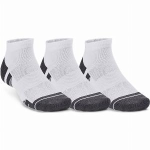 Under Armour Performance Tech Low Chaussettes De Tennis Pack 3 Blanc