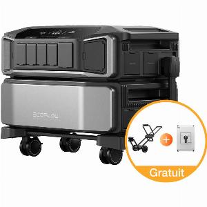 EcoFlow DELTA Pro ULTRA Station Electrique Chariot  Commutateur GRATUIT