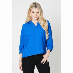Womens Overhead Blouse  Bright Blue  18
