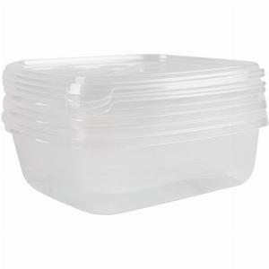 Woolf  Baker Square Food Storage Tubs 3 Piece Set 09L