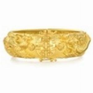 Dragon  Phoenix 9999 Gold Bangle