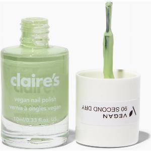 Vernis à ongles vegan de Claire  séchage rapide en 90 secondes  Jadeful