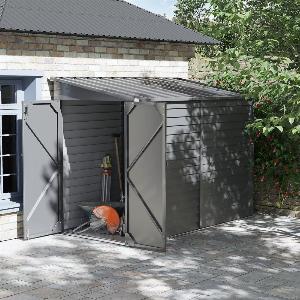 Spacious Steel Storage Shed for Outdoors Was 29999 Now 22799 24 Off
