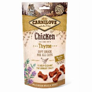 Carnilove Friandises semihumides poulet thym pour chat  50 g
