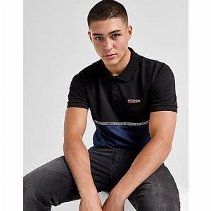 McKenzie Adder Polo Shirt  Black  Mens