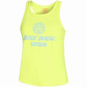 BIDI BADU Beach Spirit Chill Débardeur Tank Top FemmesJaunes Fluo