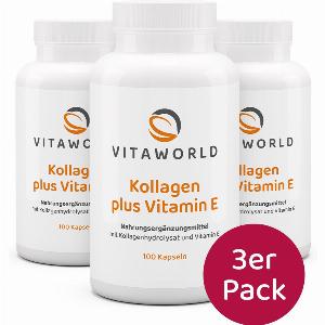 Kollagen 500 mg mit Vitamin E 3er Pack für nur 3990  16