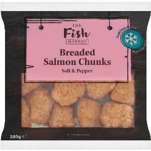 Iceland Enjoy 43% Off The Fish Market Breaded Salmon Chunks 280g