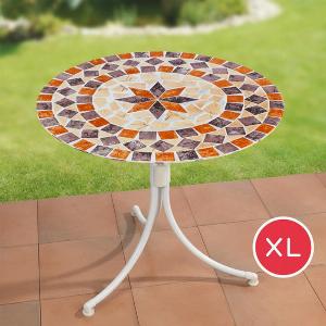 Jetzt 24 Rabatt auf Spanntischdecke Mediterran XL Ø 85105 cm sichern