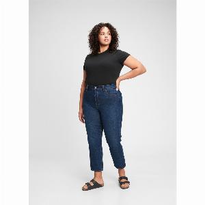 GAP  Jeans straight fit a vita alta  Blu denim Taglia 44 REGULAR