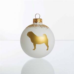 Pug Bauble Now Only 249  Half Price from Original 499