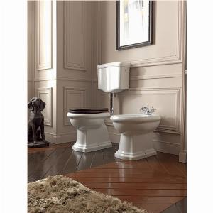 WC Abgang senkrecht RetroVintage Serie Oxford Chrom von Kerasan
