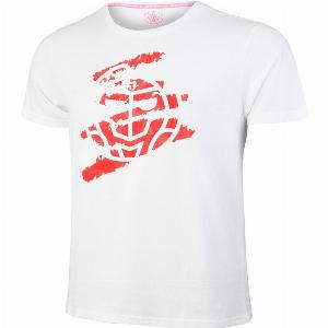 BIDI BADU Saliou ÖTV Lifestyle Tshirt Hommes  Blanc  Rouge