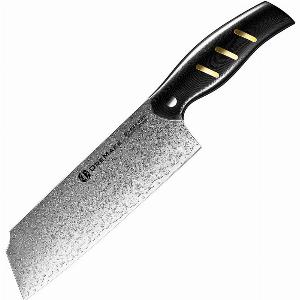 48 Rabatt OREMAKE DamaszenerstahlMesser mit G10Griff Sheepdog