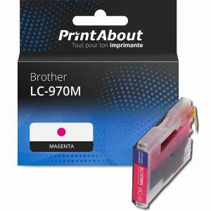 Cartouche compatible Brother LC970M  Magenta