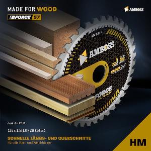 HM Kreissägeblatt 136 x 1812 x 20 Z24 WZ