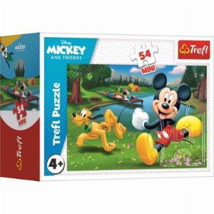 Trefl Mini Puzzle  Mickey  Friends  Disney Standard Characters 54 Teile Puzzle Trefl19715