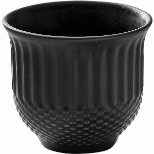 Tasse à expresso Pine Relief 8 cl HEARTSOUL 8 cl 6x58 cm ØxH noir 6 pièces  Lot