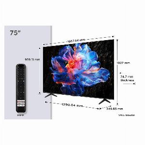 TCL 75V6C UK 75 4K HDR UHD Smart Direct LED TV Dolby Vision Dolby Atmo