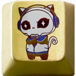 Réduction de 33 sur le keycap artisanal Akko 8e anniversaire en titanium