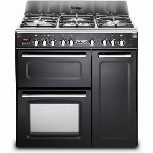 Sonic Direct Get 24% Discount on Delonghi 90cm Vintage Dual Fuel Range Cooker in Black