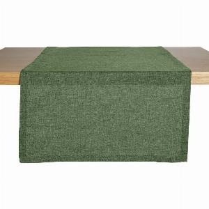 Chemin de table Inova ERWIN M 40x130 cm lxL vert foncé