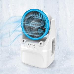 Livington IceJet Verdunstungskühler  Ventilator mit LED  Sprühnebelfunktion