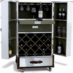 27 Discount Vintage Rolling Bar Cabinet for Wine and Spirit Storage