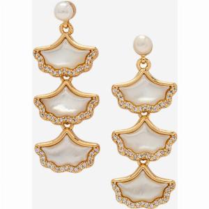 Enjoy 20 Off Ginkgo Gold Shell Earrings Discount
