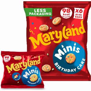 Maryland 6 Minis Birthday Cake 1188g