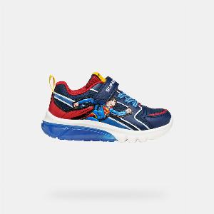 30 Rabatt auf GEOX Ciberdron Junior Schuhe in BlauRot