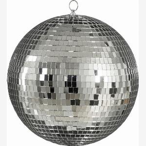 House of Seasons WeihnachtsDiscokugel  Ø30 cm  Silber