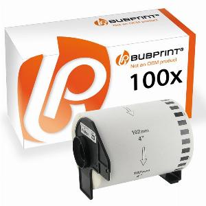 100x Etiketten kompatibel für Brother DK22243 102mm x 3048m