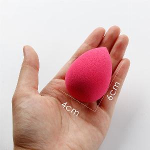 1Pcs Big Size Women Makeup Sponge Blender Flawless Foundation Sponge Girls Cosmetic Puff Smooth purple