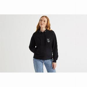 Arsenal Womens Black Concordia Hoodie Black