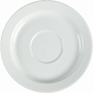 Soustasse café Ronda PULSIVA 15 cm Ø blanc ronde 6 pièces  Lot