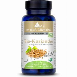 10  Rabatt auf biologisches Koriandersamenpulver 1000 mg 120 Kapseln von Dr Michalzik