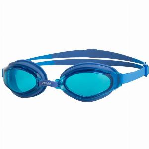 Lunettes de natation Zoggs Endura Max bleues taille régulière 740