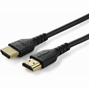 StarTechcom 5ft 15m Slim HDMI 20 Cable Flexible Premium Certified HDMI Cord with Ethernet UHD 4K 60Hz HDR10 Durable Aramid Fiber Design with TPE Jacket