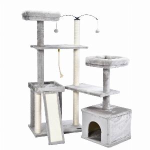 Home Deluxe Arbre à chat JAX Gris