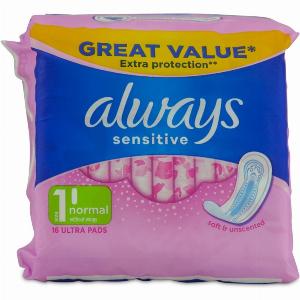 Always Sensitive Normal 16 Pack