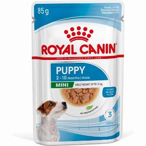 Royal Canin Puppy Umido  Mini 85 gr  Confezione da 12 pezzi  Cibo Umido per Cani  1 ORDINE scegli lo sconto BZR5  BZR20  200 punti fedeltà
