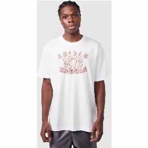 Mens adidas Originals Varisty TShirt  white  L