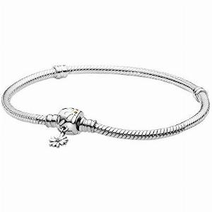 Pandora Moments GänseblümchenBlumenverschluss Schlangenkette Armband 18 cm