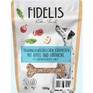 Mini Rabbit Training Bones with Apple and Kale 100g