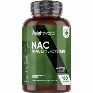 NAcetylcystein  180 Kapseln 600 mg Cystein  Online bestellen