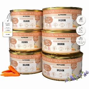 Monoprotein Huhn Nassfutter für Katze 6 x 200g